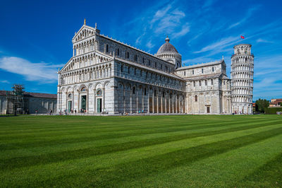 View of historic building against sky