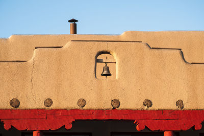 Exterior of built structure against blue sky