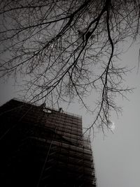 Low angle view of building against sky
