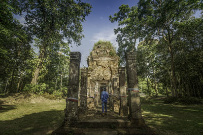 Statue in a temple