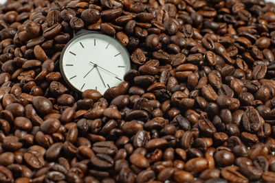 Close-up of coffee beans
