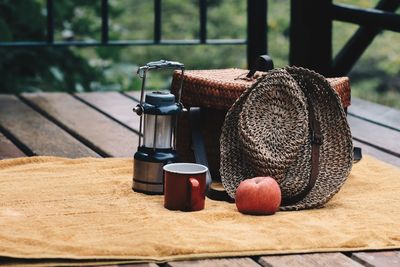 Close-up of drink on table