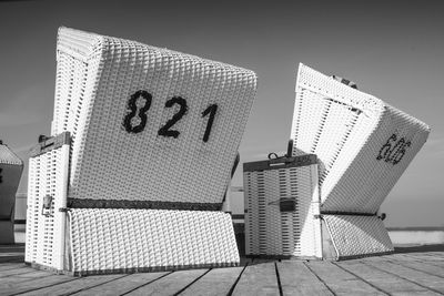 Close-up of beach against sky