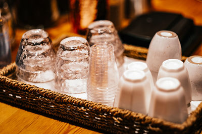 Close-up of sweet food on table