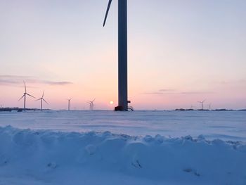 Sunrise wind turbine 