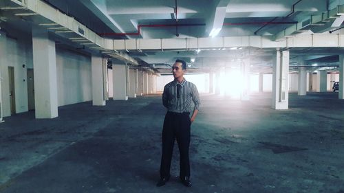 Full length of young man