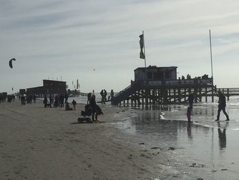 People on beach