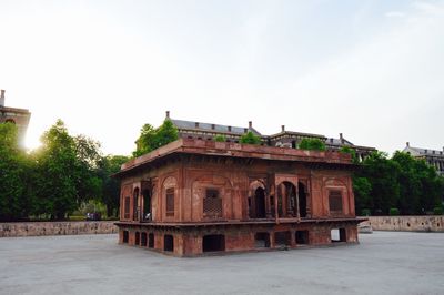 Built structure against clear sky