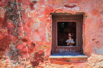 Window of old building