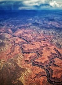 Aerial view of landscape