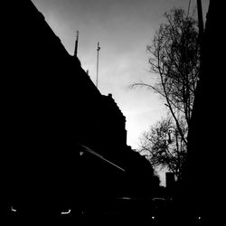 Low angle view of building against sky