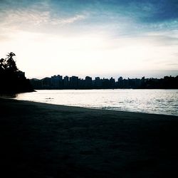 City at waterfront