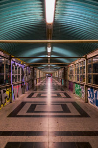 Illuminated corridor