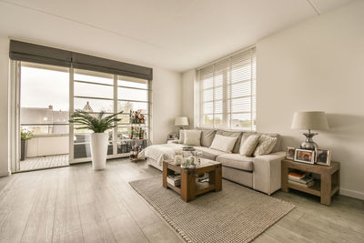 Interior of bedroom at home