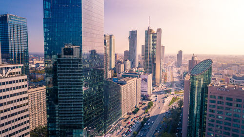 Cityscape against sky