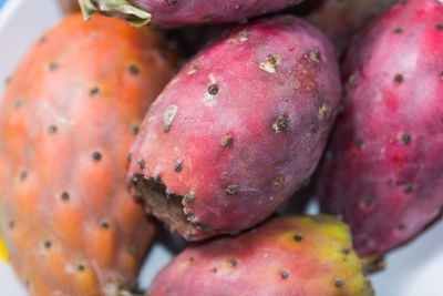 Close-up of fruits in market for sale