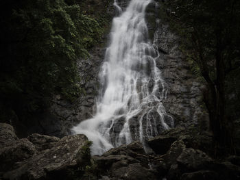 Waterfall in forest