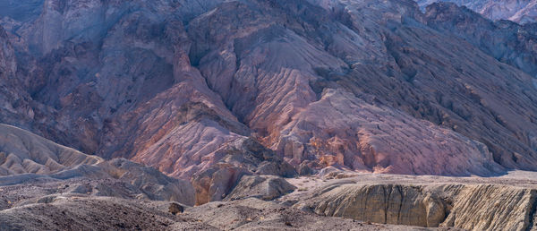 Panoramic view of rock formations