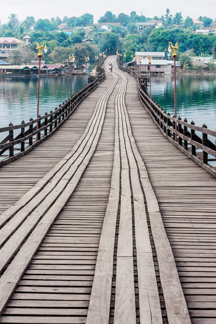 BRIDGE OVER CALM RIVER