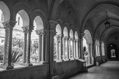 Interior of historic building