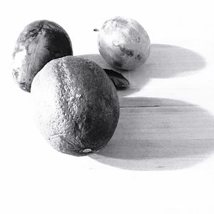 Close-up of fruits on table