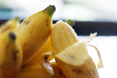 Gold banana. the bananas are quite small. but it's so sweet 