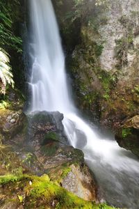 View of waterfall