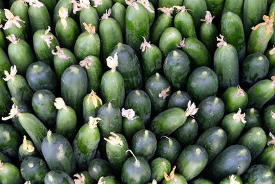 Full frame shot of fruits for sale in market