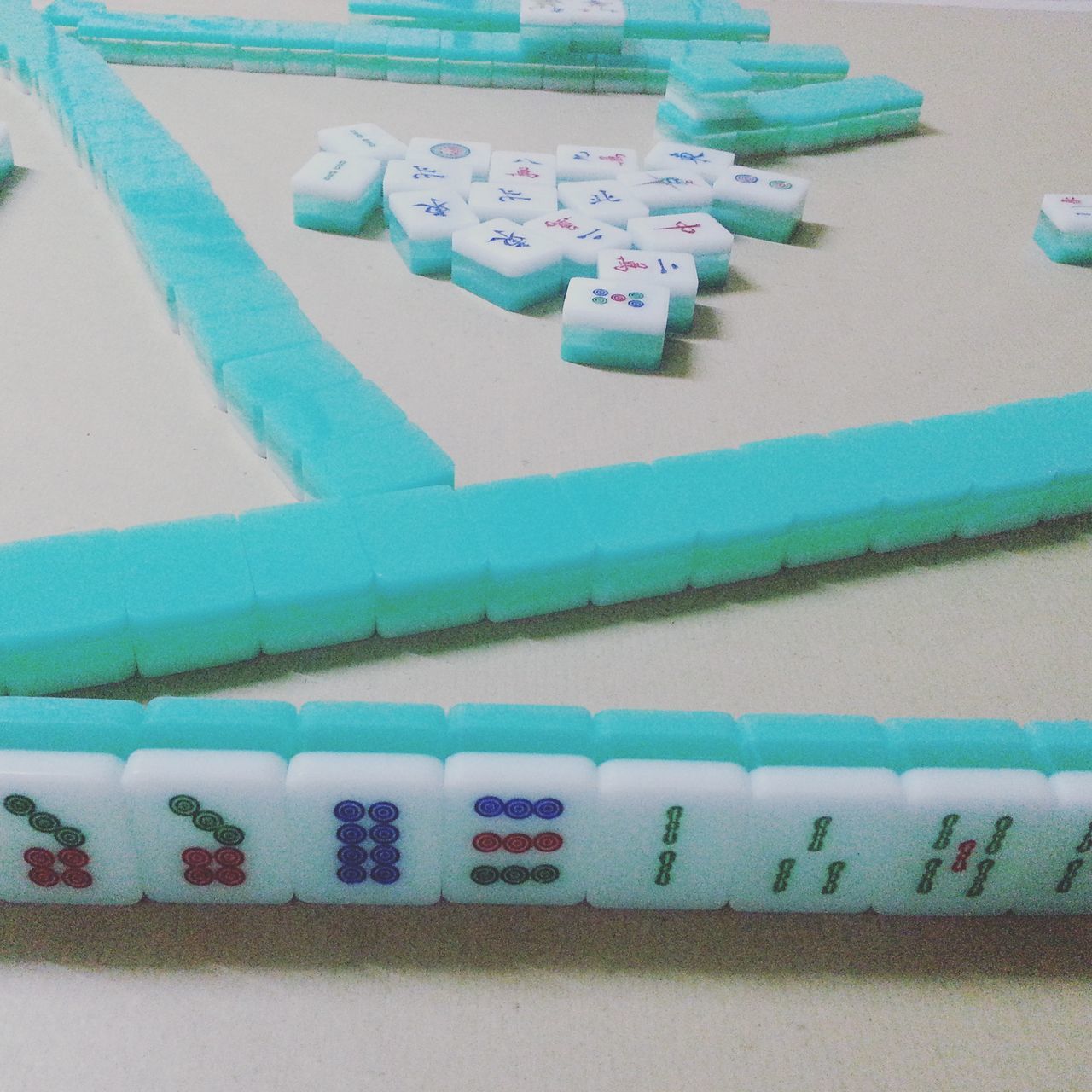 Mahjong tiles