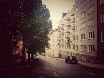 View of buildings in city