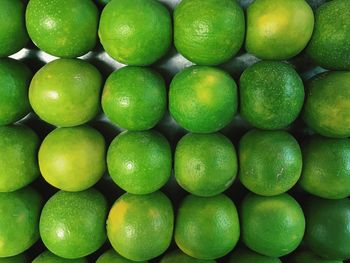 Full frame shot of oranges in market