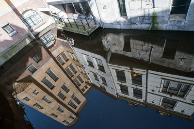 Residential buildings in city