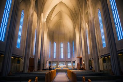 Interior of cathedral