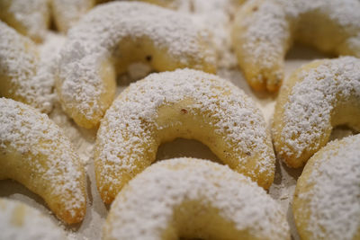 Full frame shot of cookies