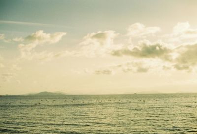 Scenic view of sea and sky