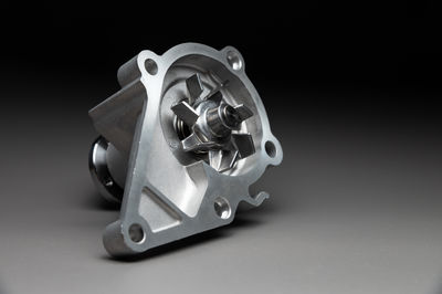 Close-up of machine part