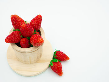 Close-up of strawberries