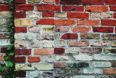 Full frame shot of brick wall