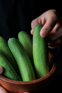 Cucumbers in