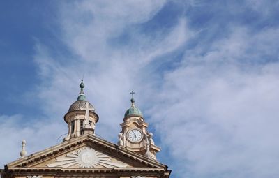 Low angle view of cathedral against sky