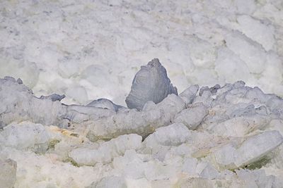 Close up of stone wall