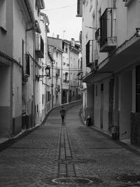 Street amidst buildings in city