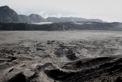 Scenic view of mountains