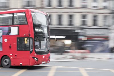 London bus - motion bkur