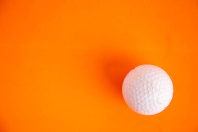 Close-up of orange ball
