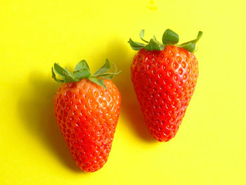 Close-up of strawberries