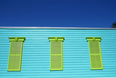 Built structure against blue sky