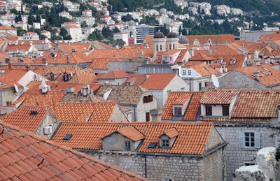 View of old city of dubrovnik, croatia