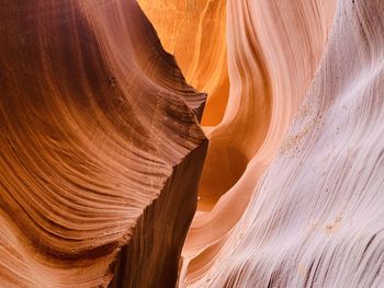 Rock formations in a canyon