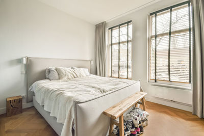 Interior of modern bedroom